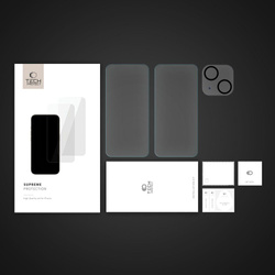 Szkło Hartowane Tech-protect Supreme Set iPhone 15 Clear