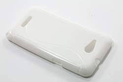 Pokrowiec S-Line Sony Xperia E4G BIAŁY Etui Silikon