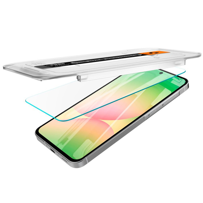 SZKŁO HARTOWANE SPIGEN GLAS.TR ”EZ FIT” 2-PACK GALAXY A56 / S24 FE CLEAR