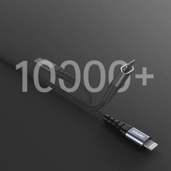 Kabel Choetech IP0041 USB-C / Lightning MFi 480Mb/s 3A 2 m - czarny
