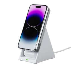 Stacja ładująca indukcyjna 3w1 Choetech T600 15W - biała