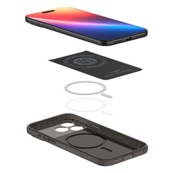 ETUI SPIGEN IPHONE 17 PRO THIN FIT MAG MAGSAFE GUNMETAL