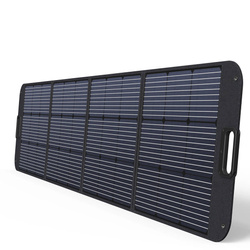 Choetech ładowarka solarna składana 200W czarna (SC011)