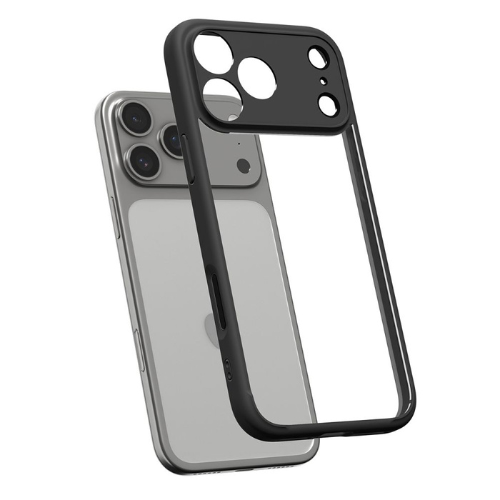 ETUI SPIGEN IPHONE 17 PRO MAX ULTRA HYBRID MATTE BLACK