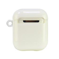 Audi IML Geometric Pattern AirPods 1/2 cover biały/white AU-IMLAP-A6/D3-WE