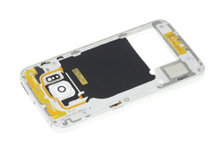 SAMSUNG Galaxy S6 Edge White Pearl Grade B Frame Body Case