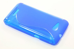 Cover S-Line Sony Xperia E4G Blue Silicone Case