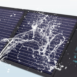 Choetech solar charger 100W foldable 2x USB 1x USB C PD QC black (SC009-V2)