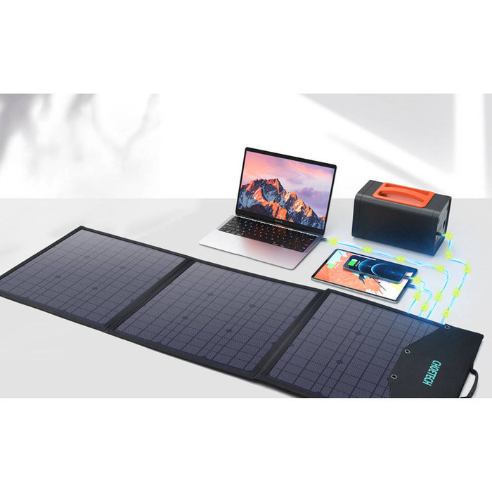 Choetech foldable solar charger 120W 1 x USB Type C / 2 x USB Type A (SC008)