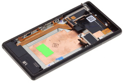 WYŚWIETLACZ Xperia M2 Aqua Czarny Grade B Oryginalny LCD Dotyk