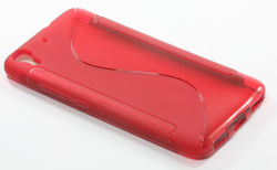 S-Line Huawei Ascend Y6 Red Silicone Case