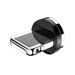 Wtyczka końcówka do kabla magnetycznego Lightning srebrny