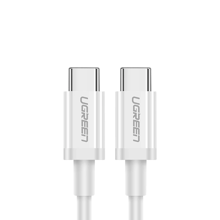 Kabel USB-C do USB-C UGREEN US264, 60W, 2m (biały)