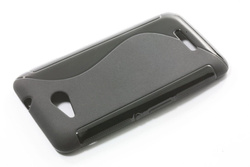 Etui do Sony Xperia E4G S-LINE Czarny Silikon