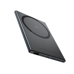 Powerbank Choetech SuperThin B708 2000mAh indukcyjny 5W MagSafe / Qi - czarny
