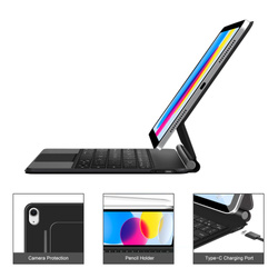 TECH-PROTECT SMARTCASE MAGNETIC + KEYBOARD IPAD 10.9” 10 / 2022 / 11” 11 / 2025 BLACK