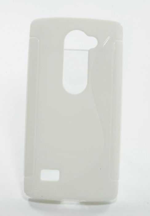 Pokrowiec S-Line LG Leon H340N Biały Etui Silikon