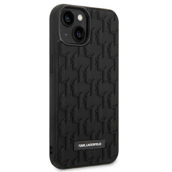 Case Karl Lagerfeld iPhone 14 Plus 6.7" hardcase black/black 3D Monogram