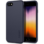 Etui SPIGEN Liquid Air Apple iPhone SE 2022 2020 7 8 Midnight Blue Niebieskie Case
