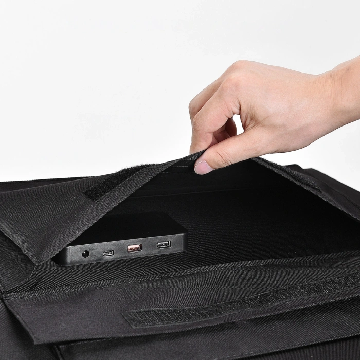 Charger Choetech SC008 solar folding 120W DC / USB-C / 2x USB-A - black