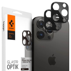 Osłona Aparatu Spigen Optik.tr Camera Protector 2-pack iPhone 14 Pro / 14 Pro Max / 15 Pro / 15 Pro Max Black