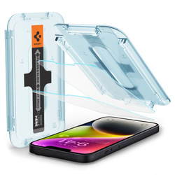 Szkło Hartowane SPIGEN iPhone 16E / 14 / 13 Pro / 13 Glas.Tr ”ez Fit” 2-Pack