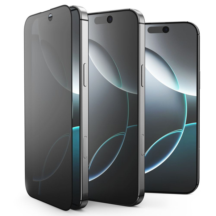 SZKŁO PRYWATYZUJĄCE TECH-PROTECT GLASS SPY+ 2-PACK IPHONE 16 PRO / 17 / 17 PRO PRIVACY