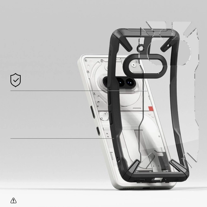 RINGKE FUSION X NOTHING PHONE 3A BLACK