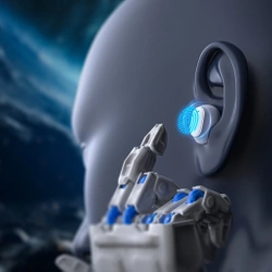 Słuchawki Choetech MEMS bezprzewodowe TWS Bluetooth 5.3 - białe