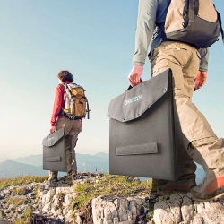 Charger Choetech SC008 solar folding 120W DC / USB-C / 2x USB-A - black