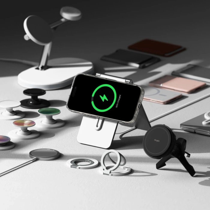 ETUI RINGKE FUSION MAGNETIC MAGSAFE IPHONE 16 PRO MATTE CLEAR