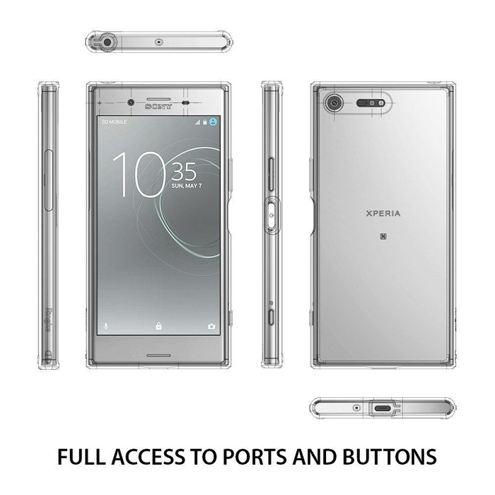 RINGKE Fusion Xperia XZ Premium Clear View Case