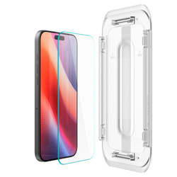 SZKŁO HARTOWANE SPIGEN GLAS.TR ”EZ FIT” 2-PACK IPHONE 16 PRO MAX, 17 PRO MAX CLEAR
