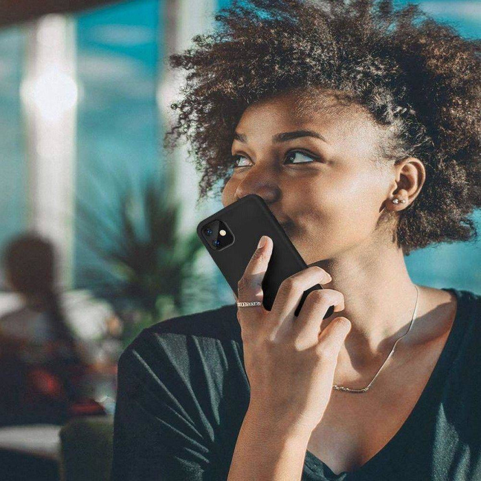 Case TECH-PROTECT Galaxy A21S Icon Black Case