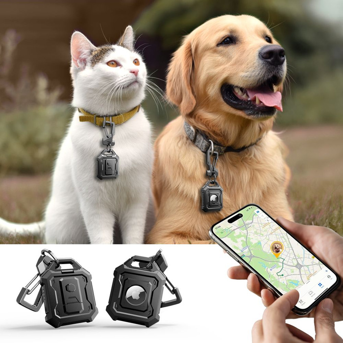 TECH-PROTECT KEVLAR PRO APPLE AIRTAG 1 / 2 BLACK