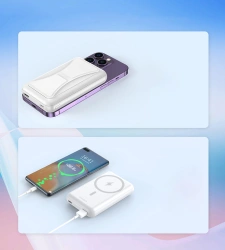 Choetech Powerbank B663 10000mAh 20W MagSafe USB-A / USB-C - white