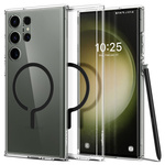 Spigen Ultra Hybrid ONETAP RING MagSafe GALAXY S23 ULTRA BLACK