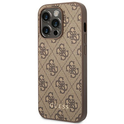 Case GUESS Apple iPhone 14 Pro Max 4G Metal Gold Logo Bronze Hardcase