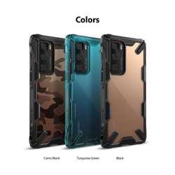 Etui RINGKE Fusion X Huawei P40 Camo Black Czarne Case