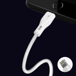 Dudao przewód kabel USB / Lightning 5A 2m biały (L2L 2m white)