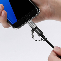 Ugreen adapter USB Type C to micro USB adapter gray (50590)