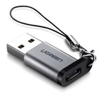 Adapter USB 3.0 do USB-C 3.1 PD UGREEN (szary)  5Gb/s US276
