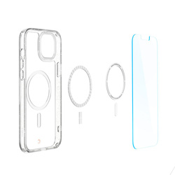 Etui Spigen iPhone 14 Plus Cyrill Shine Mag Magsafe Glitter Clear