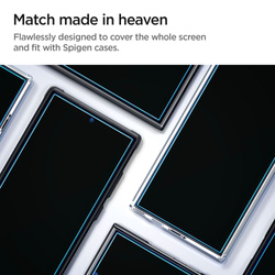 Tempered Glass Spigen Glas.tr "ez Fit" 2-pack Samsung Galaxy S24 Ultra Clear
