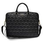 Torba GUESS Na Laptopa 15 Quilted Czarny Case