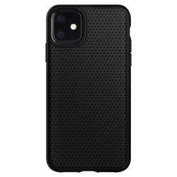 Etui Iphone 11 SPIGEN Liquid Air Apple Matte Black Czarne Case
