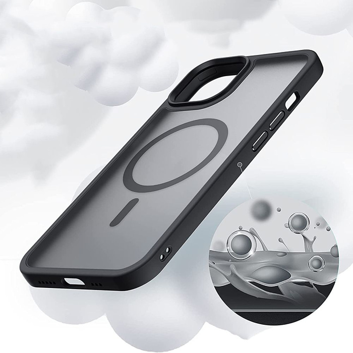 Etui Tech-protect Magmat Magsafe iPhone 13 Clear / Black