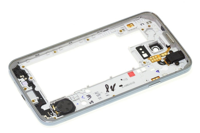 Case Body Frame SAMSUNG Galaxy S5 NEO G903 Silver Grade B