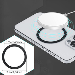 BLASZKA TECH-PROTECT MAGMAT MAGSAFE UNIVERSAL MAGNETIC RING BLACK & SILVER