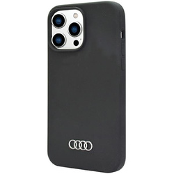 Audi Silicone Case iPhone 14 Pro Max 6.7" czarny/black hardcase AU-LSRIP14PM-Q3/D1-BK
